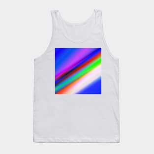 blue pink yellow red texture art Tank Top